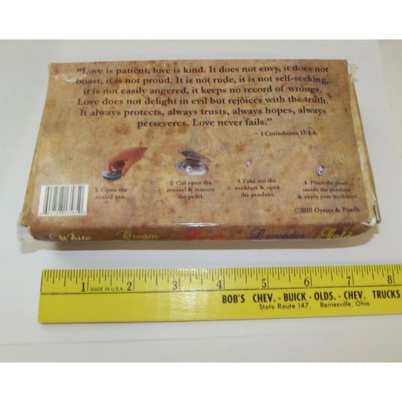 Angelic Pear Necklace Pendant 16" Stainless Steel Chain Heavenly Angels diy - Picture 16 of 16